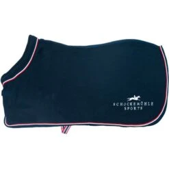 Schockemöhle Abschwitzdecke Premium Logo Fleece Navy -TRUS Pferd Geschaft 1730 00029 premiumfleecerug navy.8f3091