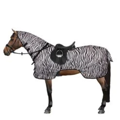 Horka Anti Fliegen Reitdecke Fester Hals Zebra