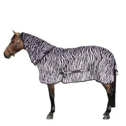 RugBe By Covalliero Fliegendecke Mit Halsteil Zebra