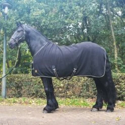 BR Fleecedecke Classic Schwarz -TRUS Pferd Geschaft 44625559.03e18f