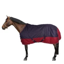 EQUITHÈME Outdoordecke Tyrex 1200D 150g Navy/Bordeaux -TRUS Pferd Geschaft 44738664.c30e62 1