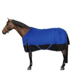 EQUITHÈME Outdoordecke Tyrex Aisance 1200D 150g Blau/Schwarz -TRUS Pferd Geschaft 44738679.727658