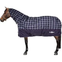 Weatherbeeta Decke Saxon Defiant 600D Combo Medium Navy/Weiß -TRUS Pferd Geschaft 44803879.95c246