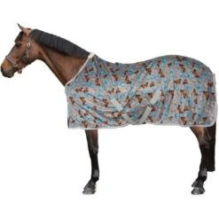 HKM Fliegendecke Butterfly Hellgrau -TRUS Pferd Geschaft 44934208.643fe9