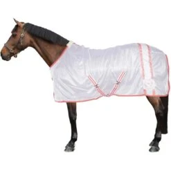 HKM Fliegendecke Classic Polo Weiß -TRUS Pferd Geschaft 44947902.aa9d95