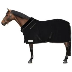 Waldhausen Fleecedecke Modern Schwarz/Roségold -TRUS Pferd Geschaft 45143363.fcd56e