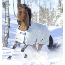 Bucas Power Turnout Light Big Neck 0g Silber -TRUS Pferd Geschaft a1087787 2.fcd231