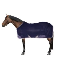 Amigo Netz Cooler Mit Kreuzgurten Fig/Navy/Tan -TRUS Pferd Geschaft a1094465.f4f449