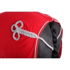 HKM Fleecedecke Mit Kragen Dunkelrot -TRUS Pferd Geschaft agradi 44366194 4.447013