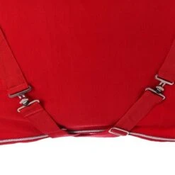 HKM Fleecedecke Mit Kragen Rot -TRUS Pferd Geschaft agradi 443661942 3.28f384