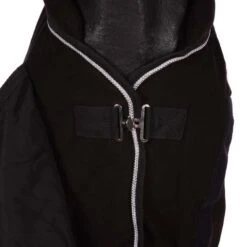HKM Fleecedecke Mit Kragen Schwarz -TRUS Pferd Geschaft agradi 44366216 2.8a0e25