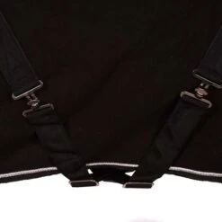 HKM Fleecedecke Mit Kragen Schwarz -TRUS Pferd Geschaft agradi 44366216 4.1e8f77