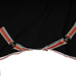 Weatherbeeta Fleece Combo Neck Therapy-Tec Schwarz/Silber/Rot -TRUS Pferd Geschaft agradi 446385932 4.f0f413