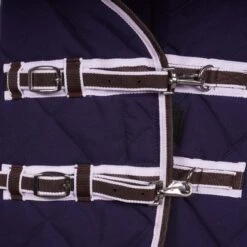 Weatherbeeta Stable Rug Comfitec 1000D Diamond Quilt Detach-A-Neck Medium 220g Blue/Charcoal/White -TRUS Pferd Geschaft agradi 44638604 1.f059b6