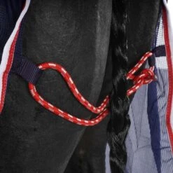 Weatherbeeta Standard Neck Scrim Cooler Navy/Rot/Weiß -TRUS Pferd Geschaft agradi 44638972 4.64a7ec