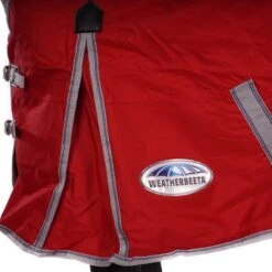 Weatherbeeta Medium Turnout Rug Comfitec Classic Standard Neck 220g Red/Silver/Navy -TRUS Pferd Geschaft agradi 44639262 3.533290