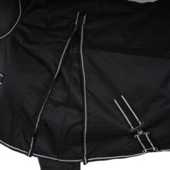 HKM Decken High Neck Innsbruck Glatte Ausführung Schwarz -TRUS Pferd Geschaft agradi 44670225 4.d93875