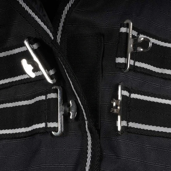 HKM Decken High Neck Innsbruck Polarfleece Schwarz 115/165 3 HKM Decken High Neck Innsbruck Polarfleece Schwarz 115/165 – Bild 3