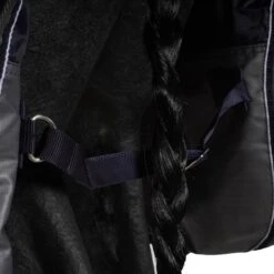 EQUITHÈME Tyrex Mit Bauchlatz 600D 0g Navy/Grau Dots -TRUS Pferd Geschaft agradi 44684625 5.d1ce8c