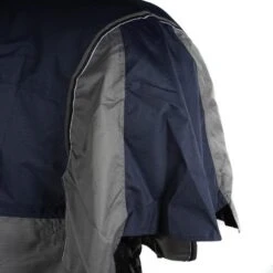 EQUITHÈME Tyrex Mit Bauchlatz 600D 0g Navy/Grau Dots -TRUS Pferd Geschaft agradi 44684625 6.b11924