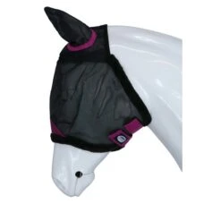Weatherbeeta Fliegenmaske Comfitec Durable Mesh Mit Ohren Schwarz/Lila -TRUS Pferd Geschaft agradi 44698122 3.c3e30f