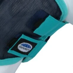 Weatherbeeta Fliegenmaske Comfitec Fine Mesh Mit Ohren Navy/Türkis -TRUS Pferd Geschaft agradi 446981653 4.548f96 3