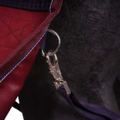 EQUITHÈME Outdoordecke Tyrex 1200D 300g Navy/Bordeaux -TRUS Pferd Geschaft agradi 44738664 5.b3bd56