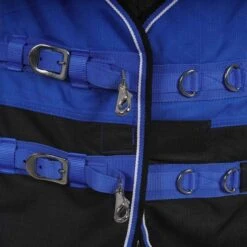 EQUITHÈME Outdoordecke Tyrex Aisance 1200D 150g Blau/Schwarz -TRUS Pferd Geschaft agradi 44738679 2.3dcda7