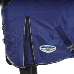 Weatherbeeta Winterdecke Comfitec Ultra Tough IIDetach-A-Neck 220g Blau/Charcoal/Weiß -TRUS Pferd Geschaft agradi 44742310 4.976139