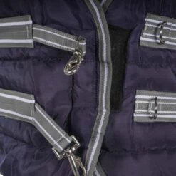 Weatherbeeta Stalldecke Comfitec PP Channel Quilt II Combo Neck Heavy 360g Dunkelblau/Grau/Weiß -TRUS Pferd Geschaft agradi 44758485 2.a367f2