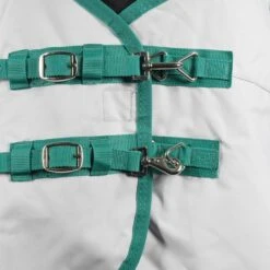 Weatherbeeta Regendecke Combo Neck Lite Plus 900d Hellgrau/Bottle Green -TRUS Pferd Geschaft agradi 44795264 1.15e9c3