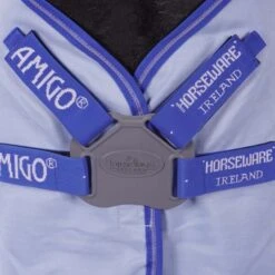 Amigo Ripstop Hoody Azure Blue/Strong Blue/Silver -TRUS Pferd Geschaft agradi 44803064 1.b97355 1