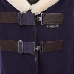 EQUITHÈME Fleecedecke Teddy Bordeaux/weiß -TRUS Pferd Geschaft agradi 44818286 1.77e504