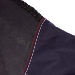 EQUITHÈME Outdoordecke Tyrex 1200D 0g Mit Halbem Hals Navy/Bordeaux -TRUS Pferd Geschaft agradi 44818384 3.6630f8 1