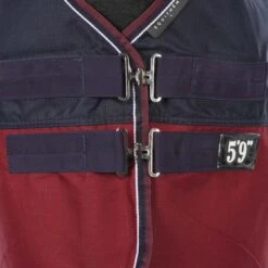 EQUITHÈME Outdoordecke Tyrex 1200D 350g Mit Halsteil Navy/Bordeaux -TRUS Pferd Geschaft agradi 44818396 1.64c8b0
