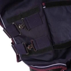 EQUITHÈME Outdoordecke Tyrex 1200D 350g Mit Halsteil Navy/Bordeaux -TRUS Pferd Geschaft agradi 44818396 4.dcff06