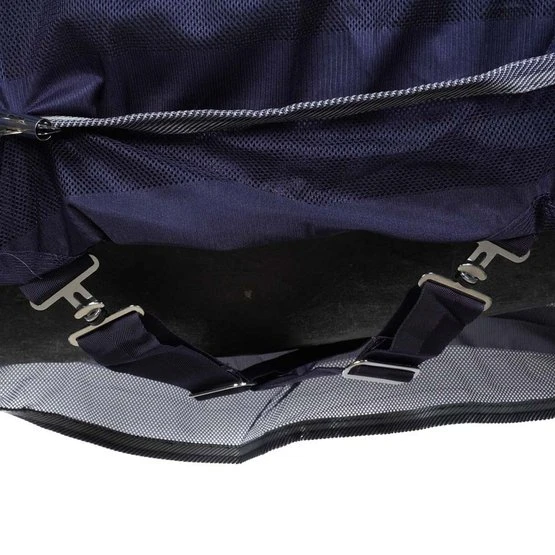 Kavalkade Fliegendecke Stripe Navy 4 Kavalkade Fliegendecke Stripe Navy – Bild 4