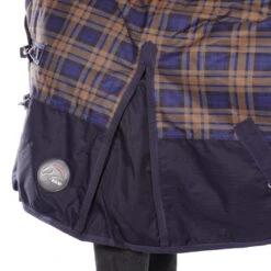 HKM High Neck Decke Pittsburgh Karo 600D 300g Navy 115/165 -TRUS Pferd Geschaft agradi 44870899 4.cb0e12 1