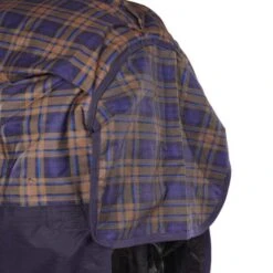 HKM High Neck Decke Pittsburgh Karo 600D 300g Navy 115/165 -TRUS Pferd Geschaft agradi 44870899 8.e65560 1