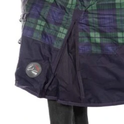 HKM High Neck Decke Orlando Karo 600D 100g Wattefüllung Navy/Braun Kariert -TRUS Pferd Geschaft agradi 44870905 4.85af7c