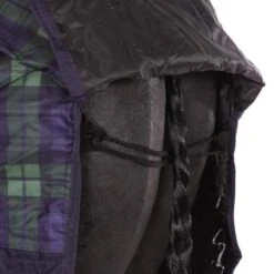 HKM High Neck Decke Orlando Karo 600D 100g Wattefüllung Navy/Braun Kariert -TRUS Pferd Geschaft agradi 44870905 6.6e57d6