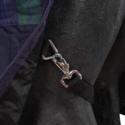 HKM High Neck Decke Orlando Karo 600D 100g Wattefüllung Navy/Braun Kariert -TRUS Pferd Geschaft agradi 44870905 7.26fc20