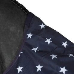 HKM High Neck Decke Orlando Stars 600D 100g Wattefüllung Grau -TRUS Pferd Geschaft agradi 44870923 3.6fb335