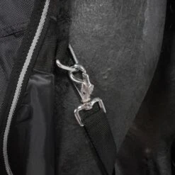 HKM High Neck Decke Edmonton 1680D 300g Schwarz 115/165 -TRUS Pferd Geschaft agradi 44871273 6.0327d8