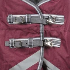 Weatherbeeta Comfitec Plus Dynamic II Detach-A-Neck Heavy Maroon/Grau/Weiß -TRUS Pferd Geschaft agradi 44874029 1.f6dc98