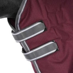 Weatherbeeta Comfitec Plus Dynamic II Detach-A-Neck Heavy Maroon/Grau/Weiß -TRUS Pferd Geschaft agradi 44874029 2.6b3d99