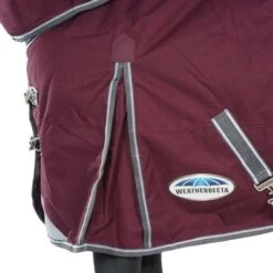 Weatherbeeta Comfitec Plus Dynamic II Detach-A-Neck Heavy Maroon/Grau/Weiß -TRUS Pferd Geschaft agradi 44874029 5.74d624
