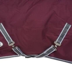 Weatherbeeta Comfitec Plus Dynamic II Detach-A-Neck Heavy Maroon/Grau/Weiß -TRUS Pferd Geschaft agradi 44874029 6.0ba7b3