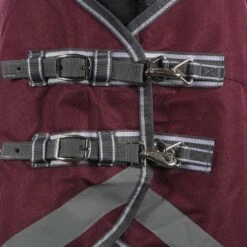 Weatherbeeta Winterdecke Comfitec Plus Dynamic II Combo Neck Medium/Lite Maroon/Grau/Weiß -TRUS Pferd Geschaft agradi 44874140 1.58b53d