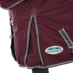 Weatherbeeta Regendecke Comfitec Plus Dynamic II Detach-A-Neck Lite Maroon/Grau/Weiß -TRUS Pferd Geschaft agradi 44874154 5.5d4234